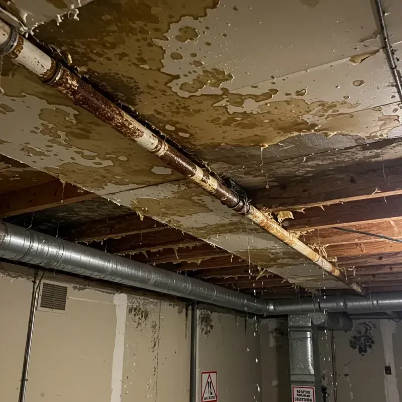 Ceiling Water Damage Repair in Urbana, OH