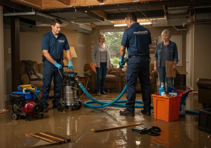 Basement Water Extraction and Removal Techniques process in Urbana, OH